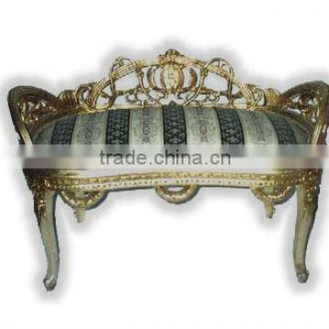 french antique stool , sofa