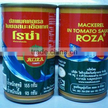 2014 good quality canned mackerel in tomato sauce