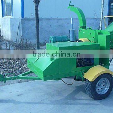 40hp diesel engine wood chipper with CE certificate
