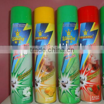 household aerosol insecticide spray