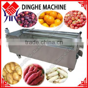 China manufacturer brush washing machine for fruit and vegetable