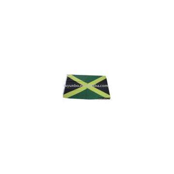 100%polyester printed scarf,printed Jamaica nation flag