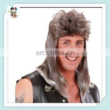 80's Mens Fancy Dress Pat Sharp Mullet Carnival Wigs HPC-0009