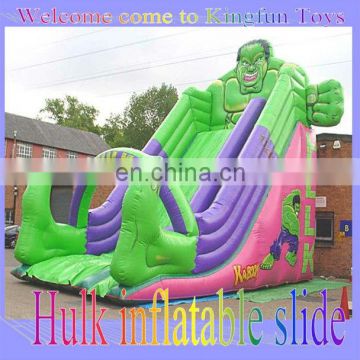 HOT Hulk inflatable slide for sale