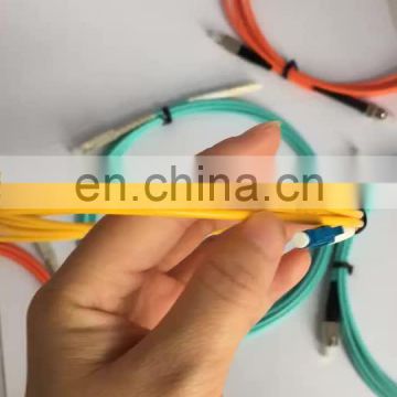 FTTH Outdoor Fiber Optical Patch Cord Jumpers PVC Single Mode G652D Fiber Optic Patch Cord