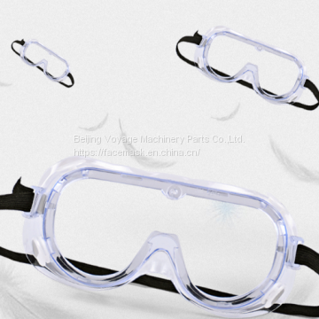 FDA approved Enclosed anti fog anti splash protective glasses