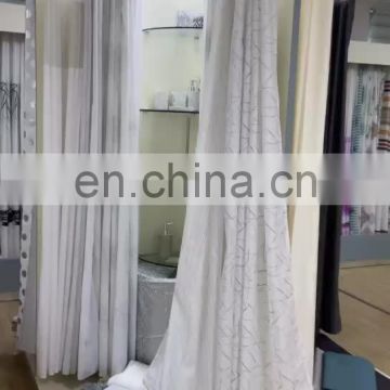 i@home nordic plant water proof home goods 3d shower curtains custom digital printing polyester