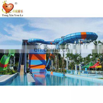 New arrail water park used slides factory in china