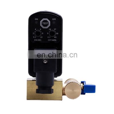 Hot Sale OPT Series OPT-A OPT-B OPT-T 220V Brass Electronic Auto Drain Timer Automatic Water Valve