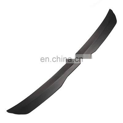 Honghang Auto Parts Universal Rear Spoiler Wing, ABS Material Carbon Fiber Universal Rear Wing Spoiler Type H For All Cars