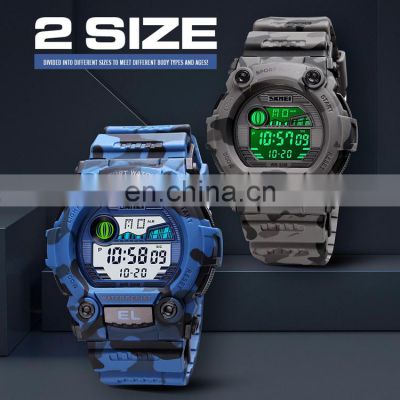 SKMEI 1633 Men Digital Wristwatch Hot Sale Multifunctional Men Sport Watch 12/24 Hour LED Digital 50M Waterproof Watches