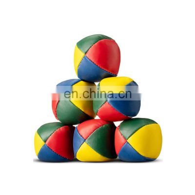 high quality promotional Customized hand stitched Children Footbag Sand Filling Artificial official hacky sack
