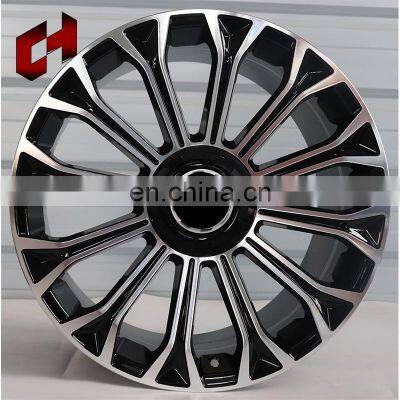 CH Hot 22 Inch 4 Holes Wheeled Platforms Red Rust Proof Center Passenger Car Wheels Aluminum Alloy Forged Wheels