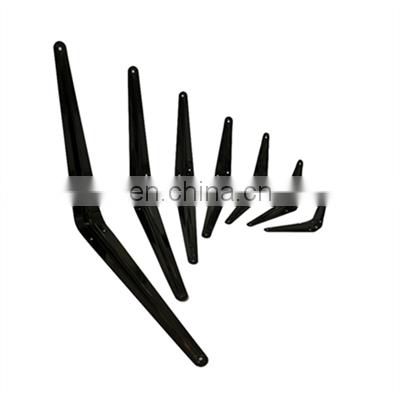 Wholesale custom L shaped shelf brackets triangle bracket iron corner bracket