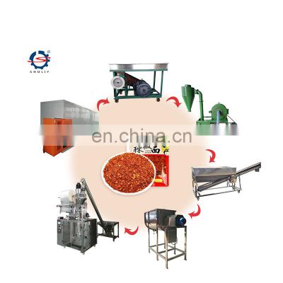 Hot Pepper Powder Machine Chilli Grinder Paprika Grinding Machine production line