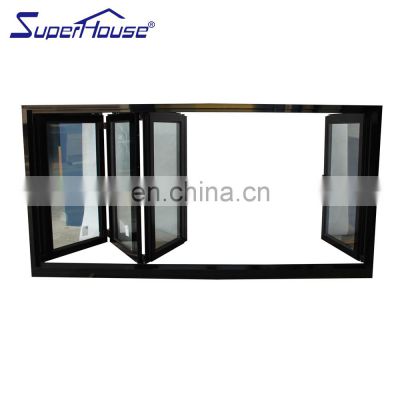 Wholesale commercial patio vertical folding window profile for residential