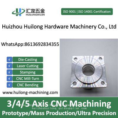 Custom precision metal iron titanium anodized cnc drilling parts lather milling service aluminium turning part