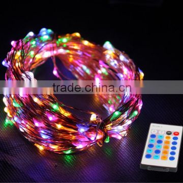 DC12V Christmas fairy twinkling decorative light led copper wire lights