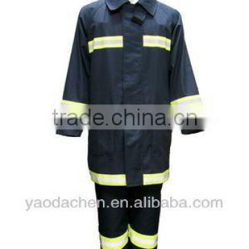 safety fireman coverall/ reflective safety coverall