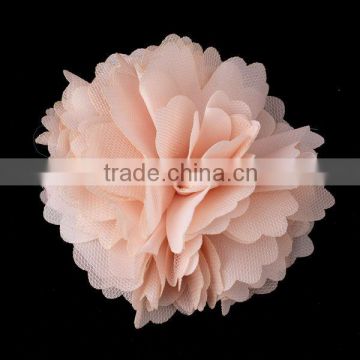 Dainty Peach Floral Hair Clip Wedding Hair Accessories