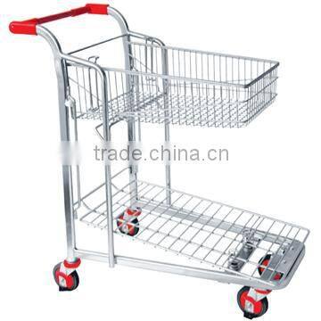 China Manufacturer Five Wheels metal Warehouse wheelbarrow