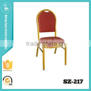 Promotion stacking chair in metal chair