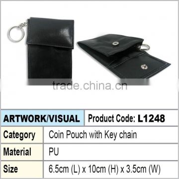 coin purse / coin purse with key chain