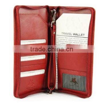 Soft Leather Travel Wallet For Passports,Tickets (SA8000, BSCI, ICTI, WCA accredited factory)                        
                                                Quality Choice
