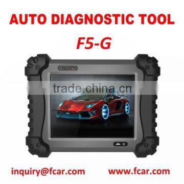 FCAR F5-G Vehicle Diagnostic Tool, passenger and light commercial car, tpms, ECM/PCM change matching, injector test