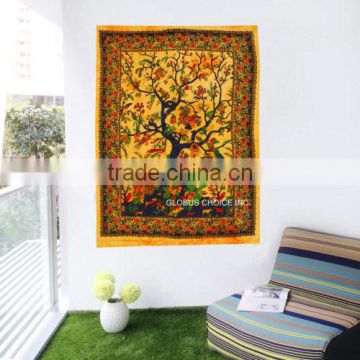 Indian Mandala Bohomian Tree of Life Wall hanging Tapestry