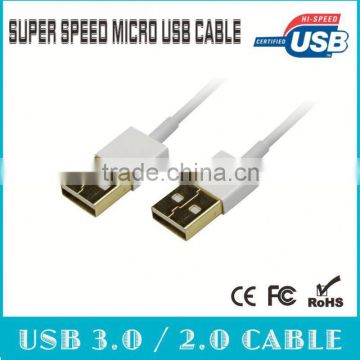 New model high quality dual head usb cable