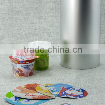 8011-soft plain Yogurt Lidding Foil Roll with PS/PP lacquer                        
                                                Quality Choice