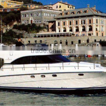 420 fiberglass luxury sport yacht with beautiful appearance