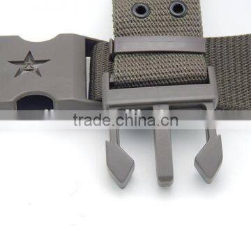 knitted military customized belt fashion accessories factory wholesale made in china