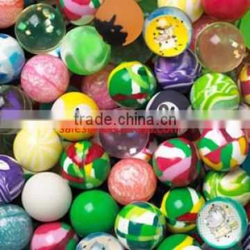 Cheap rubber balls colorful bouncing ball for vending machine