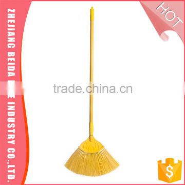 Gold/ yellow broom with telescopic handle with high quanlity and competitive price