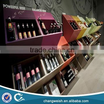 dummy wine bottles for display,wine display stand