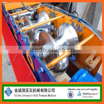 Hot sale PLC controled metal roofing ridge cap roll forming machine