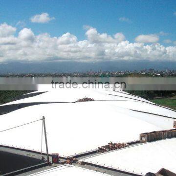 PTFE coated tensile fabric architecture with full professional experience in Railway Station Canopy in Taiwan