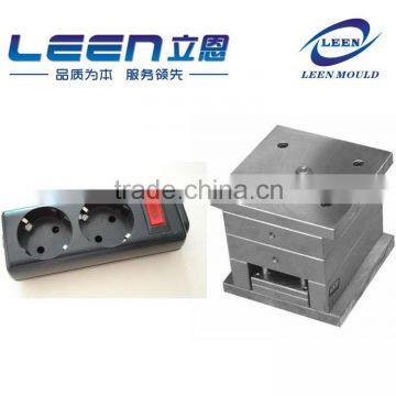 Taizhou Professional Plastic Extension Board Mould,Injection Extension Electric Socket Mould