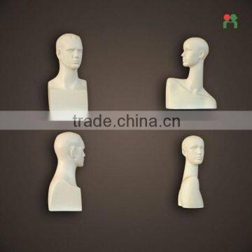 2014 Fashion fiberglass male mannequin head display head full body13A.B