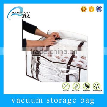 Clothing storage folding non woven smart bag vacuum plastic bags