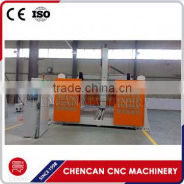 China Syntec Control Italy HSD Spindle 3D CNC EPS Plywood Foam Molding Cutting Machine with Big Rotary