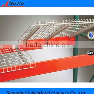 Industrial galvanized wire mesh decking for pallet racking