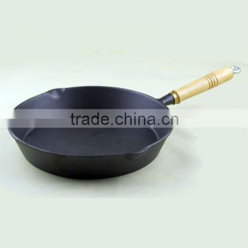 cast iron round cheap frying pan