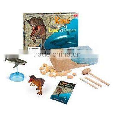 King of the Land VS Ocean, Tyrannosaurus VS Shark Dig Kit