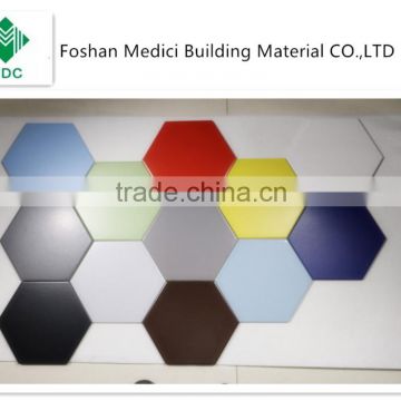 200*230*115mm hexagonal wall tile manufacturers