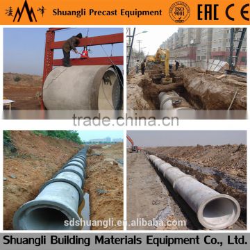 Culvert pipe application and culvert concrete pipe making machine/production equipment
