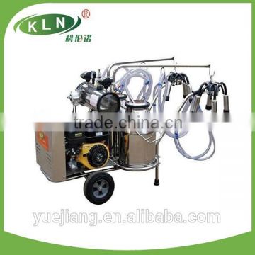 9J-II gasoline and vacuum pump milking trolley