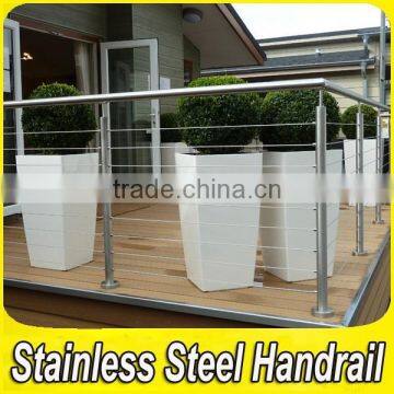 Customed Design Stainless Steel Balcony Patio Deck Railings